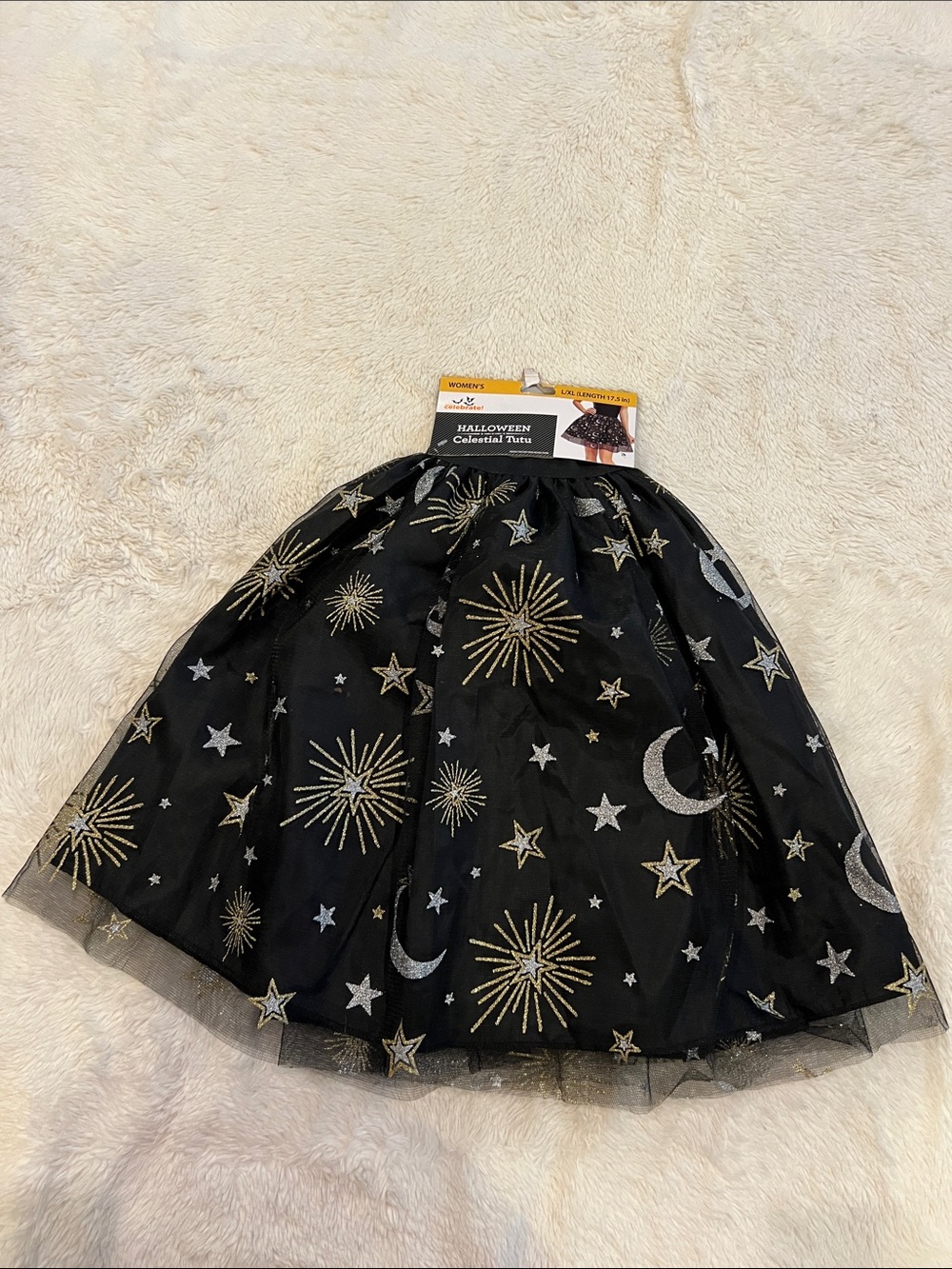 Adult Celestial Moon Stars TuTu Halloween L/XL